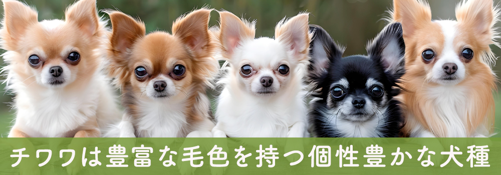 チワワの毛色の種類