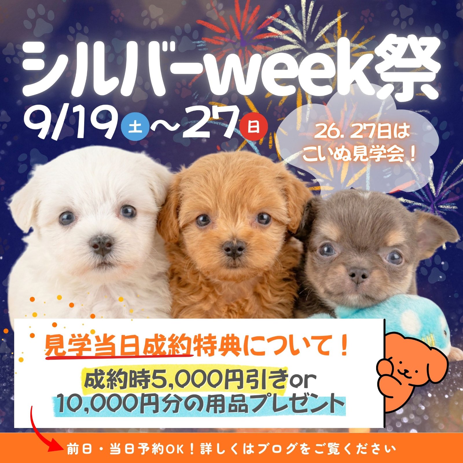 シルバーweek祭開催！